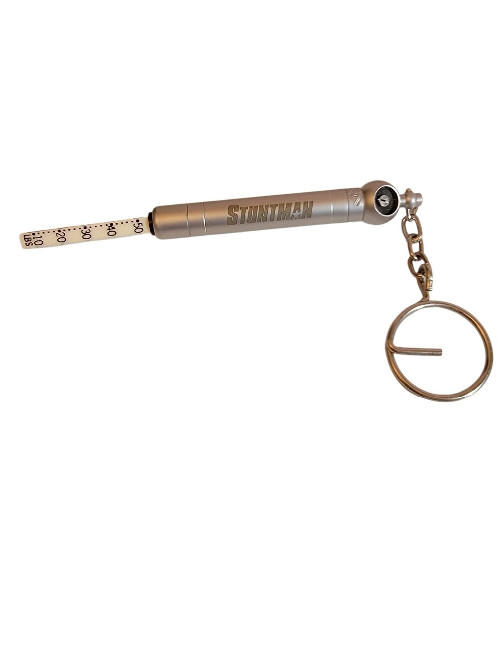 Stuntman Promo Keychain Video Game PS2 Game Boy Advance Tire Pressure Gauge